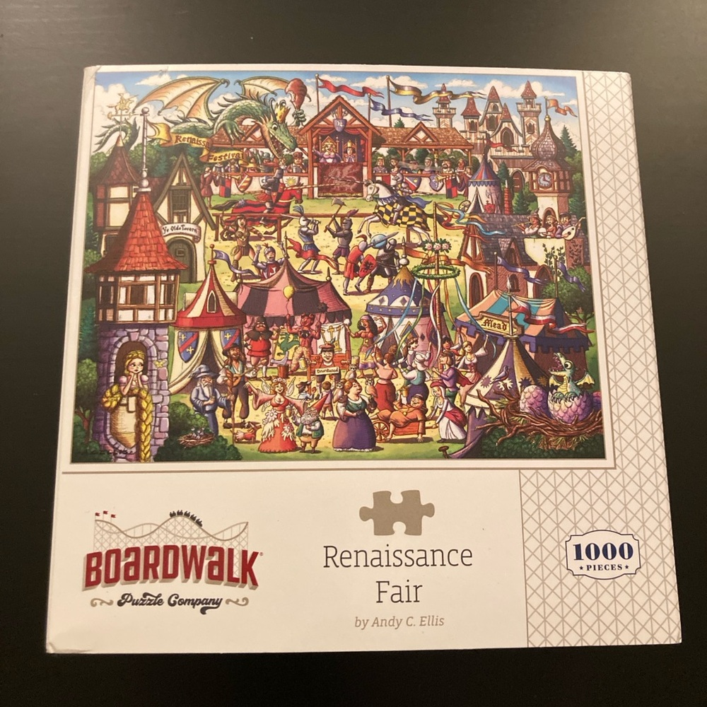 Renaissance Fair Puzzle - 1000 Pieces NWT